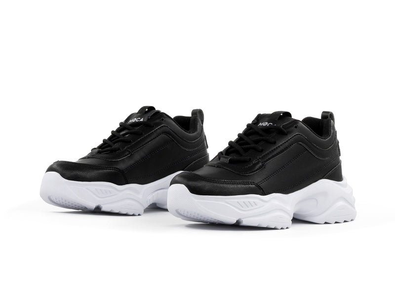 Tenis 741 Negro Blanco