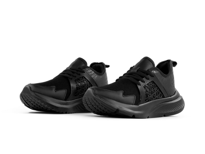 Paq 6 Pares Tenis Moca 036 Negro Total-1 25/28.5