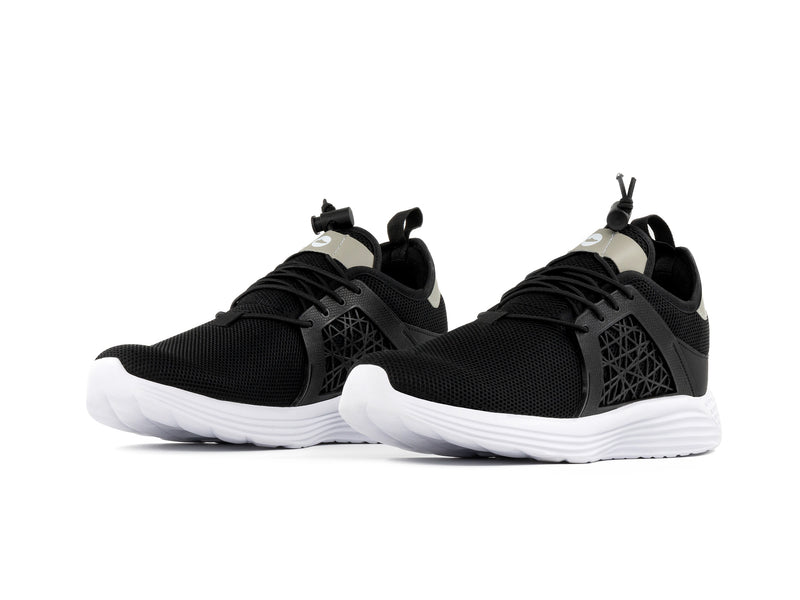 Tenis Moca 018 Negro Plata