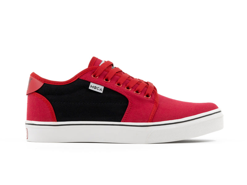 Tenis 165 Negro Rojo